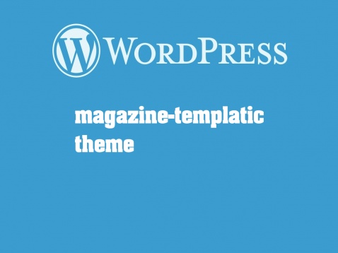 magazine-templatic theme